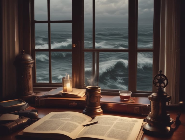 A serene ocean view with gentle waves lapping against a sandy shore under a clear blue sky.