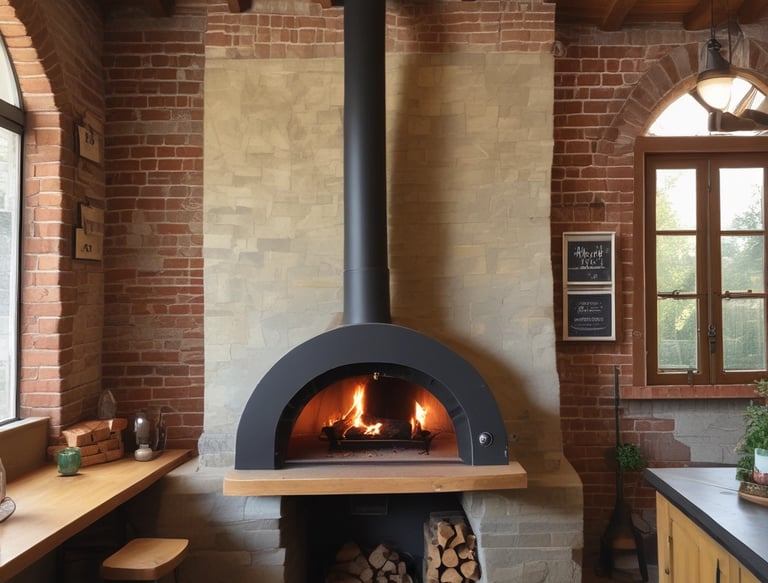 A freshly made piadina filled with quality ingredients, served on a rustic wooden table.