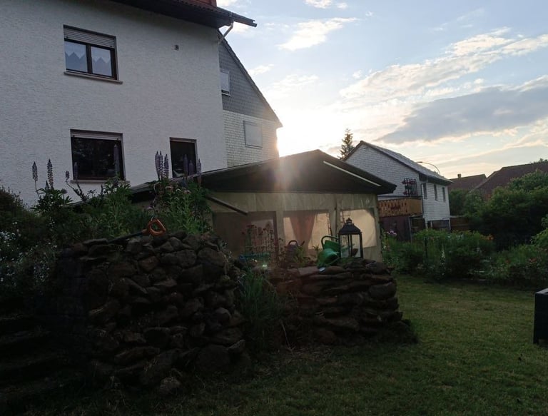 Haus mit Gartenbereich