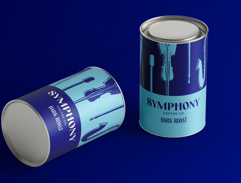 identidade visual para marca de cafés especiais artesenal