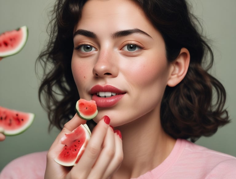 a woman with a white shirt and a white shirt