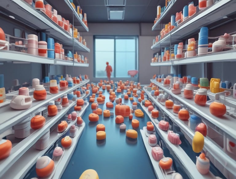 Three people are in a meeting room. One person is standing and pointing to a whiteboard filled with diagrams and flowcharts, while the other two are seated at a table with laptops and notebooks. The atmosphere appears focused and collaborative.