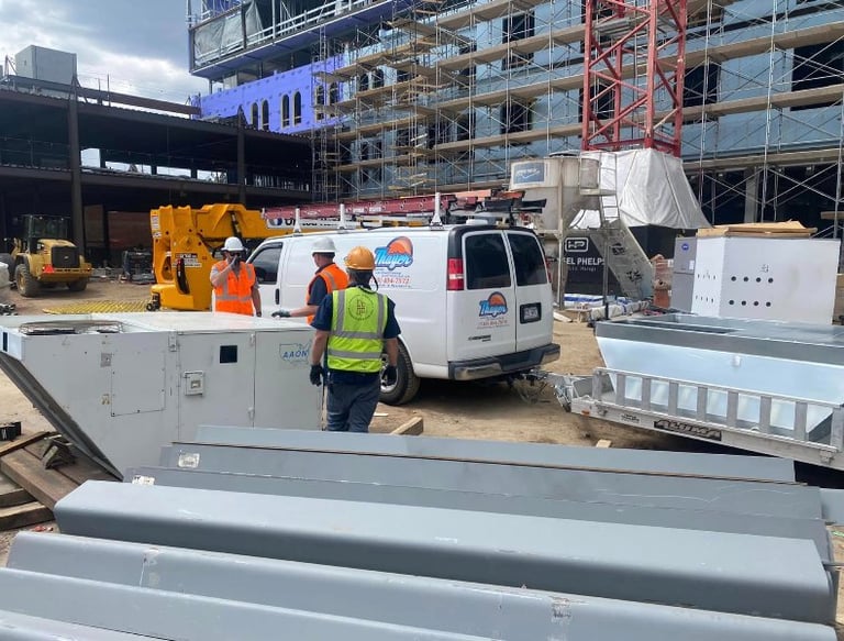 spot graphic install on local van contractor colorado springs