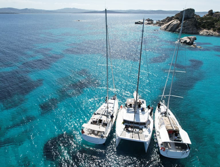 Sardinien Segeln Ankern Traumstrand