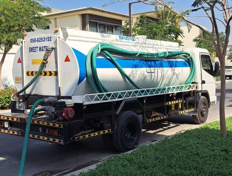 Water Tanker Supply in Dubai