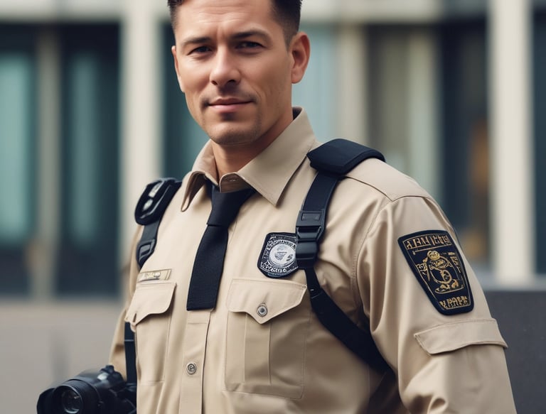 Workers are perched atop a complex network of scaffolding beams under a bright sky, engaging in construction or maintenance tasks.