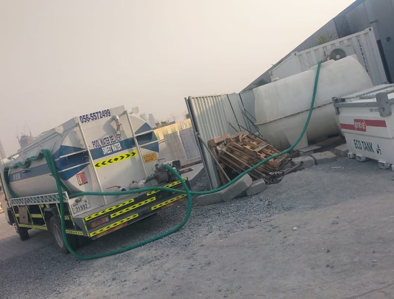 sweet water tanker supply in dubai