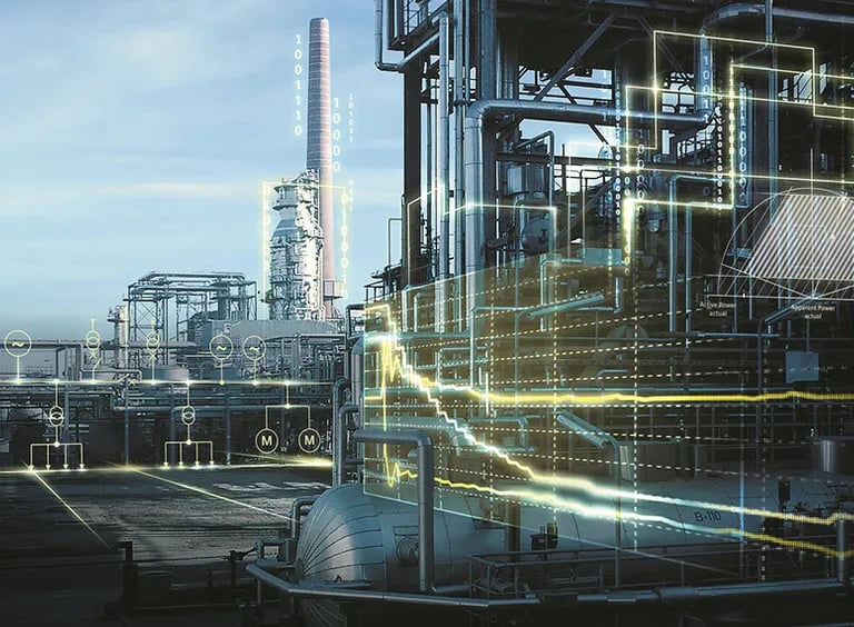 Instalação em planta da Petrobras, repleta de sistemas e equipamentos Siemens. Press Release Siemens