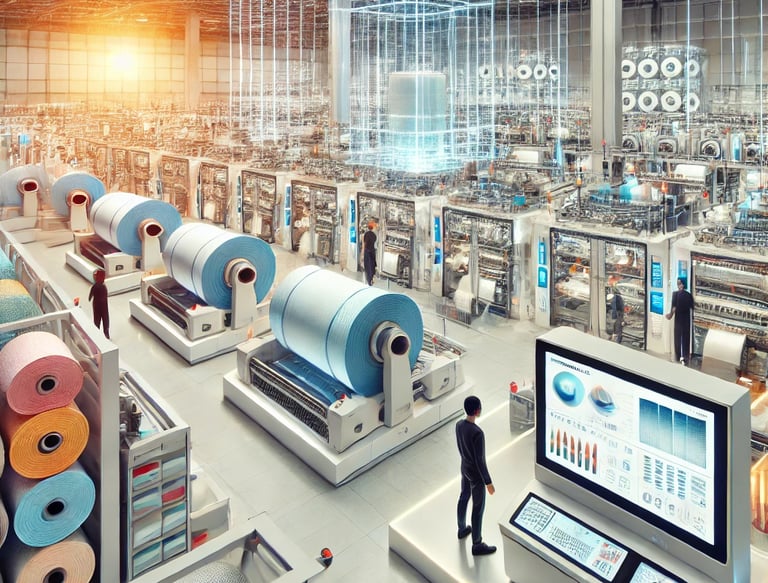 textyle industrie yarn production