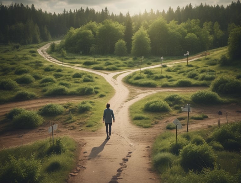 a black and white photo with the words the journey is on