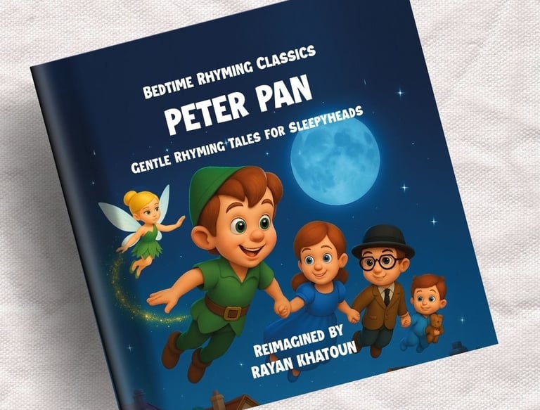 a book with peter pan by rayan khatoun