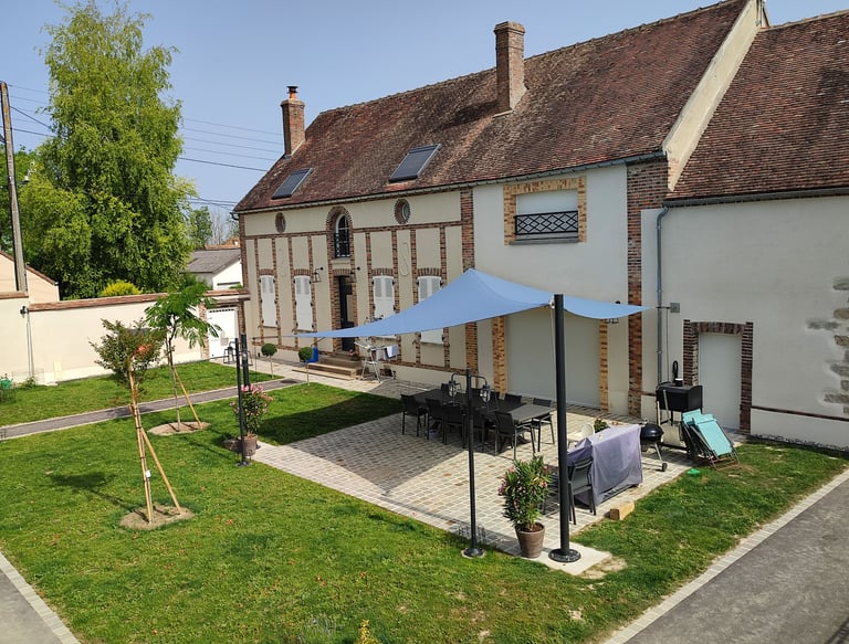 Voile d'ombrage sur mesure