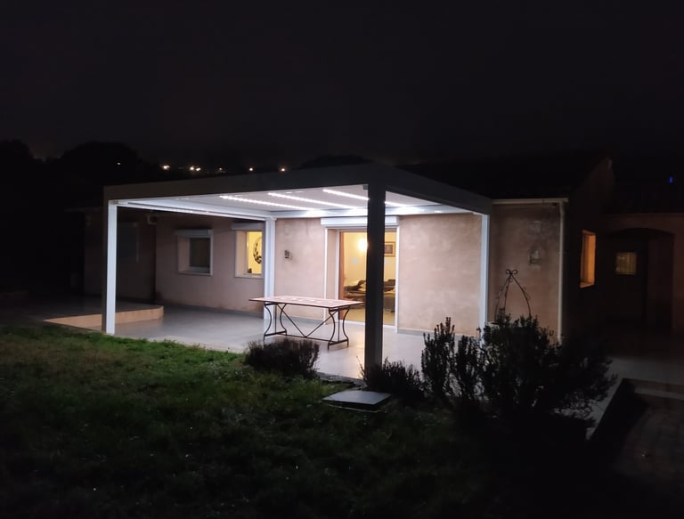 pergola biodynamique à Aubagne