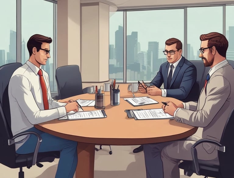 man standing in front of people sitting beside table with laptop computers