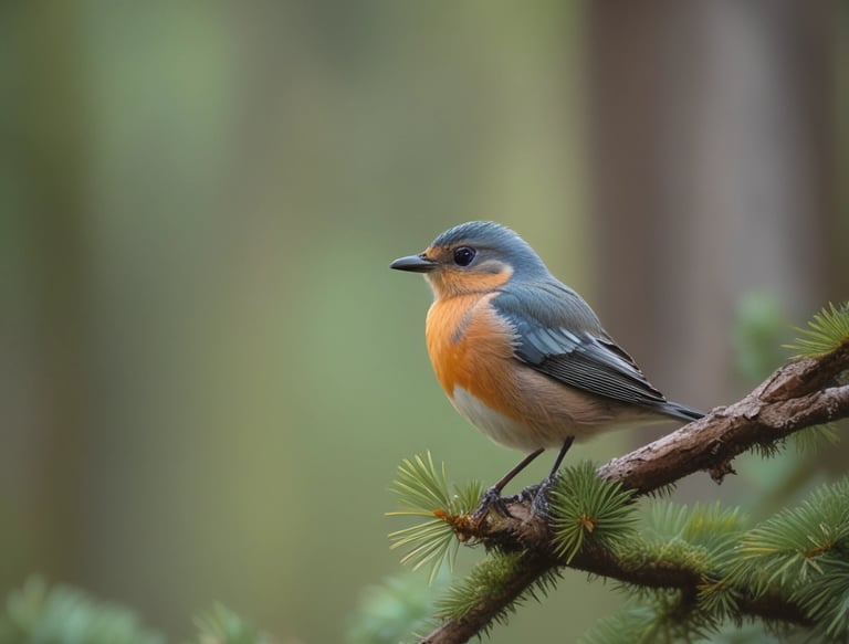 A cozy workspace with soft beige and light purple accents, featuring a notebook and a steaming cup of tea.