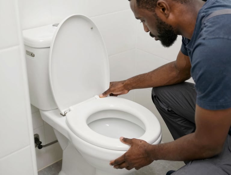 Close-up of professional plumbing tools neatly arranged on a workbench, ready for service.