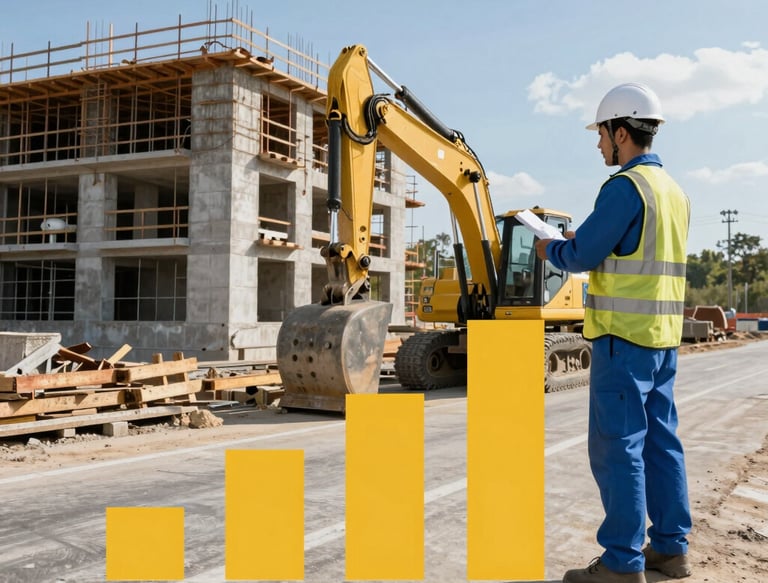 A team collaborating over laptops with charts and graphs displayed on screens.