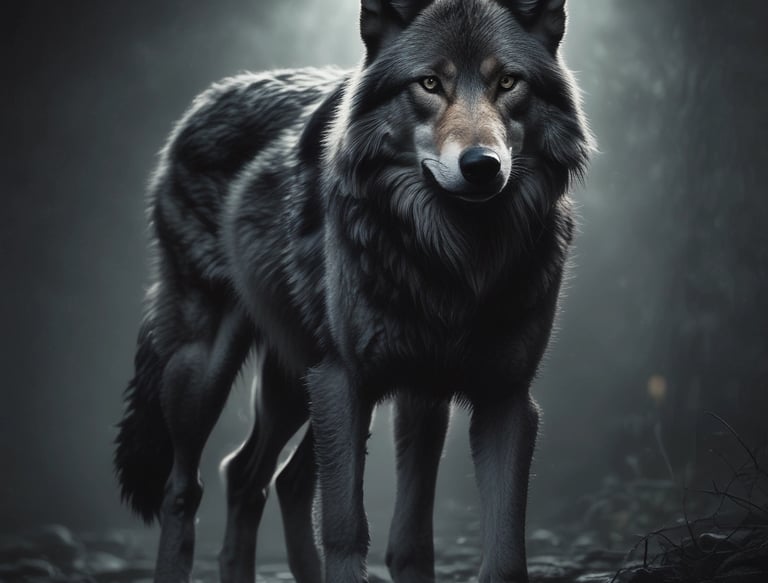 Close-up photo of a focused young man writing notes in a dimly lit room with dark gray walls.