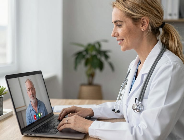 Close-up of a luxury black leather notebook with silver pen resting on a dark marble desk.