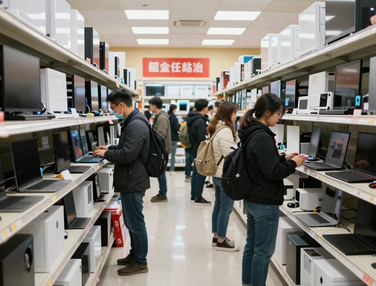 Close-up of a beautifully packaged product with vivavitrine branding on a clean table.