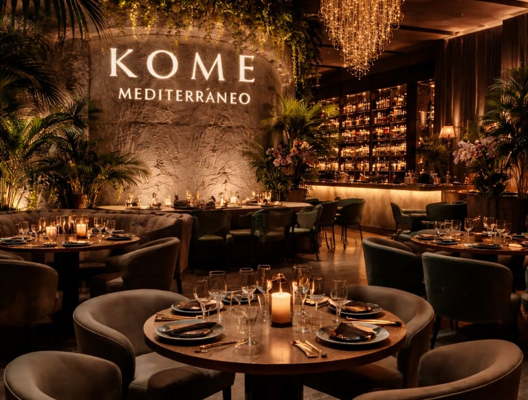 Restaurante KOME MEDITERRÁNEO