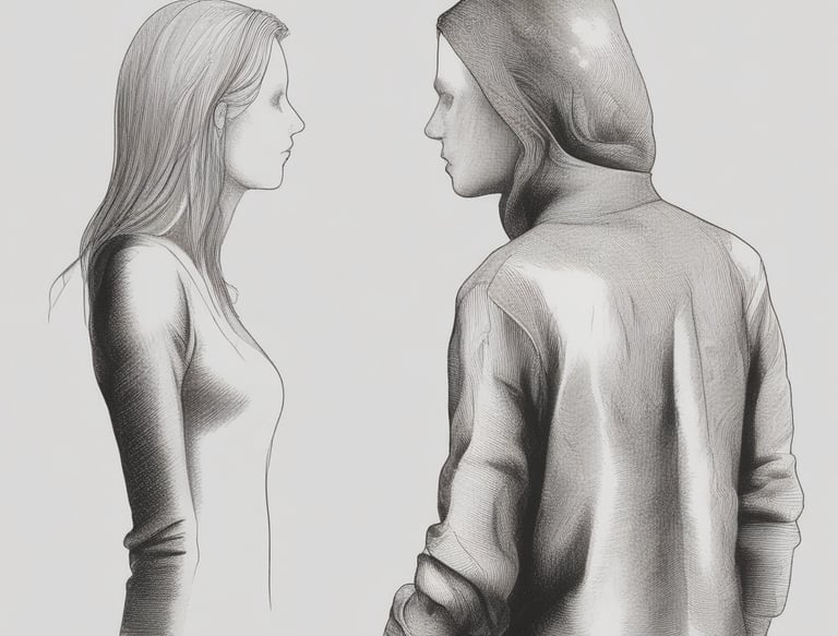 A friendly psychologist engaging in an online therapy session via laptop.