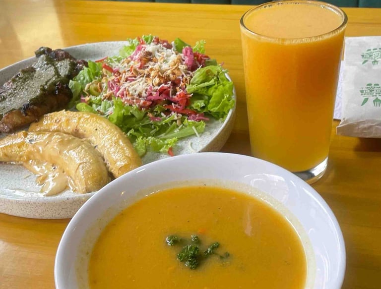 Almuerzo Idilio Café Restaurante