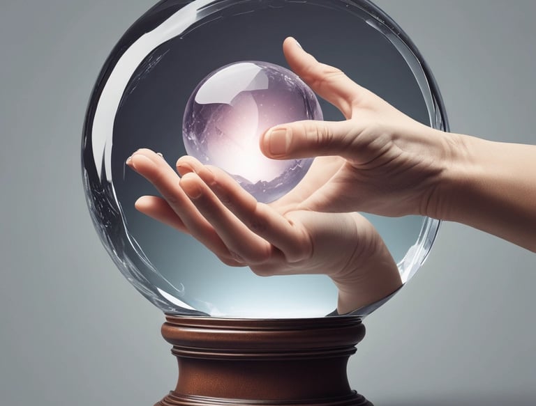 Soft glowing tarot cards laid out on a wooden table, evoking mystery and insight.