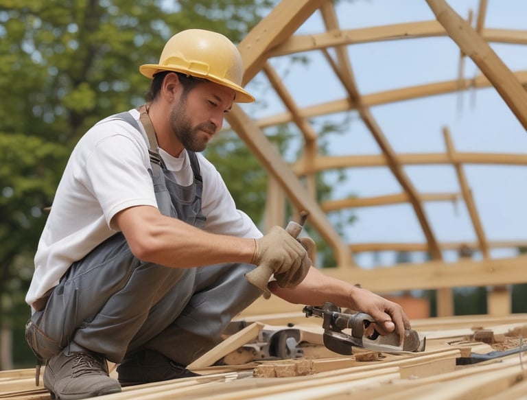 a man in overalls and overalls, a knife sharpe sharpe sharpe sharpe sharpe