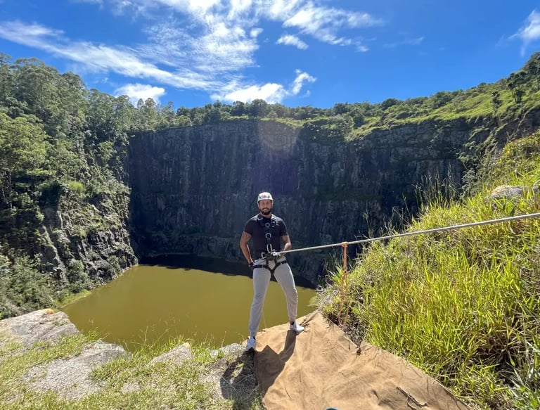 Curso de Rapel Pedreira do Dib