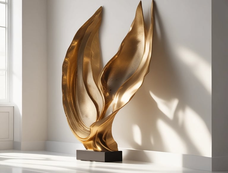 A serene black and gold gradient backdrop symbolizing Aurionism’s philosophy of presence