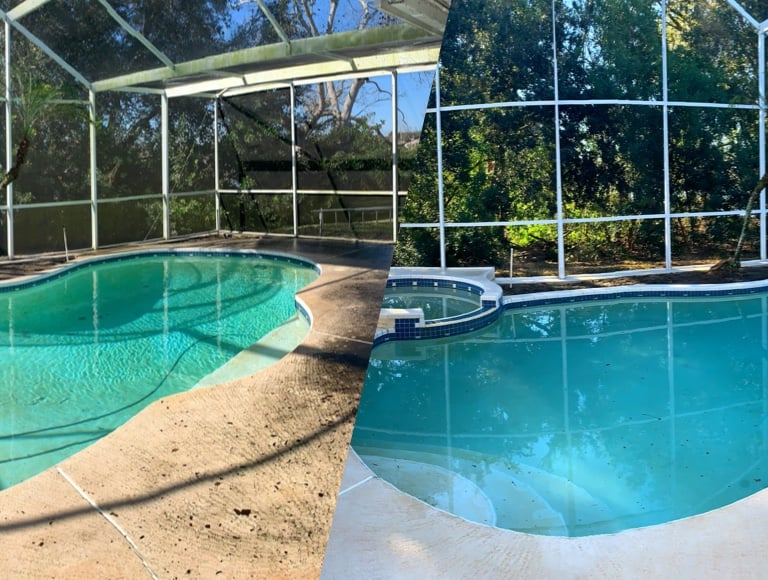 pool cage cleaning tarpon springs fl