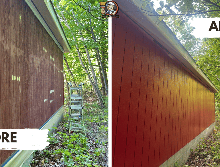 Exterior Painting Red Barn