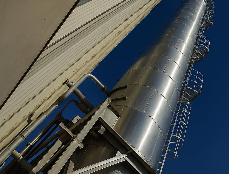 Montagem industrial eletromecânica do SSP Polymetrix.