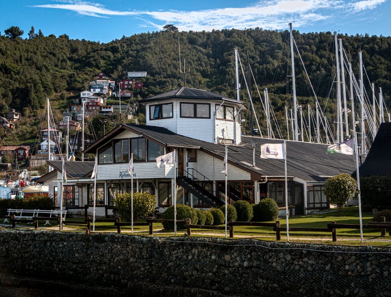 Club Náutico Reloncaví, Puerto Mont, Chile.