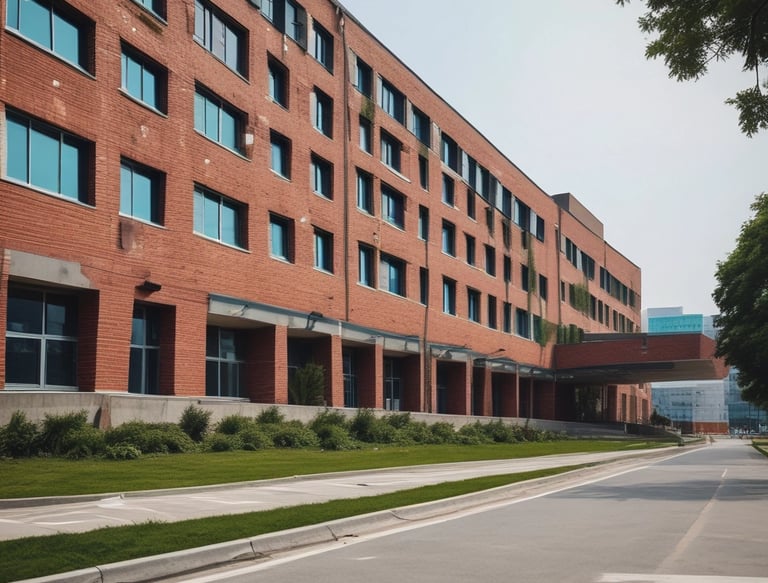 white and gray concrete building