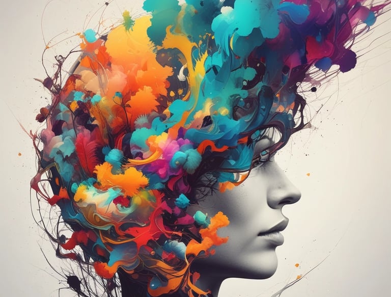 A creative workspace with designers collaborating on digital projects.