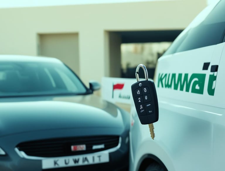 فتح ابواب سيارات الكويت مع شركة كي بلس