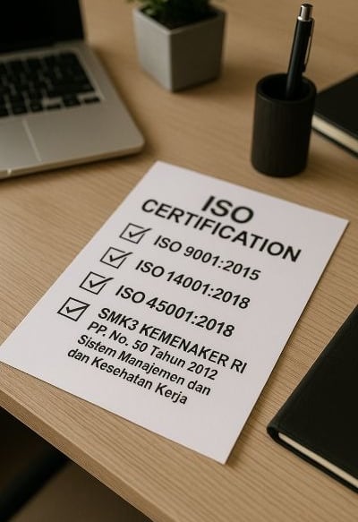 sertifikasi iso