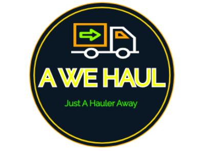 A WE HAUL JUNK REMOVAL LOGO