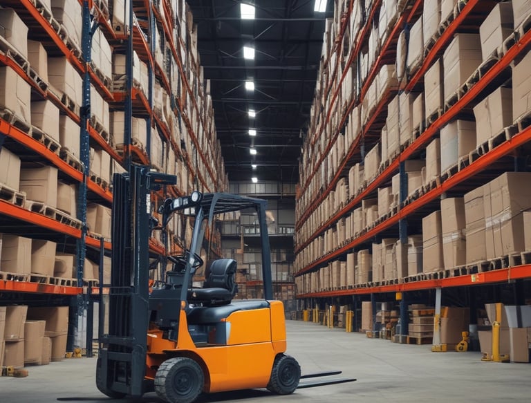 A modern construction equipment rental site in the Dominican Republic.