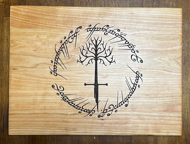 LOTR charcuterie board