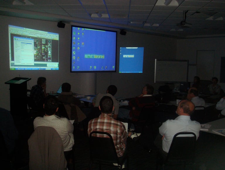 A document publishing app I wrote for state government. This is a training session on it's operation.