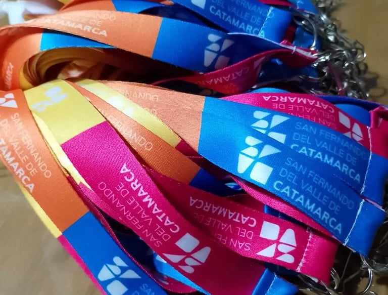 Cintas llaveros para identificar y promocionar tu empresa