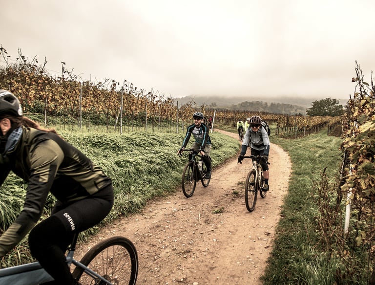 Grvl Unit Gruppenausfahrt auf feinstem Gravel