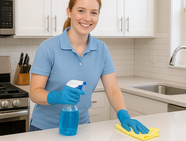 Kitchen cleaning service in Traverse City MI by A Step Above Cleaning Concepts