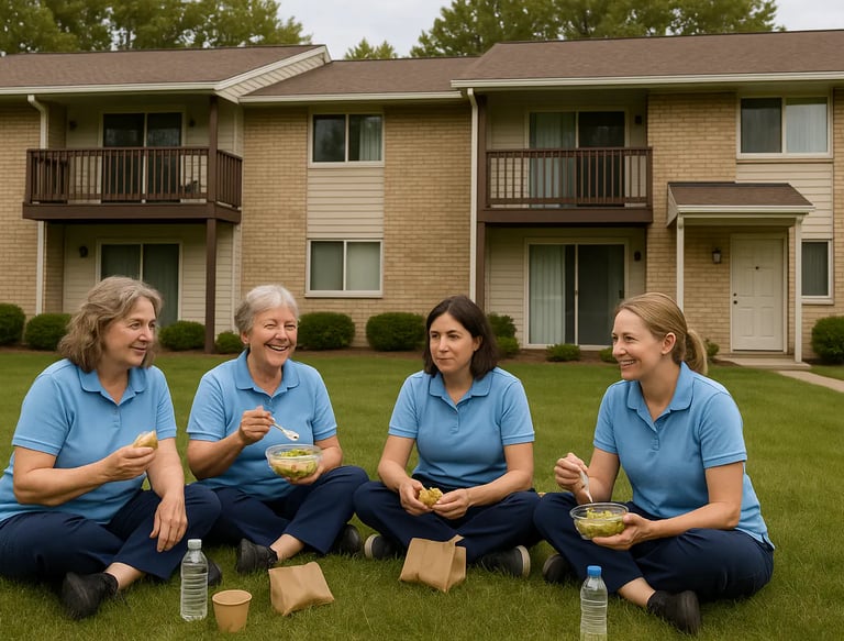 Local Traverse City cleaning team providing home and rental cleaning services