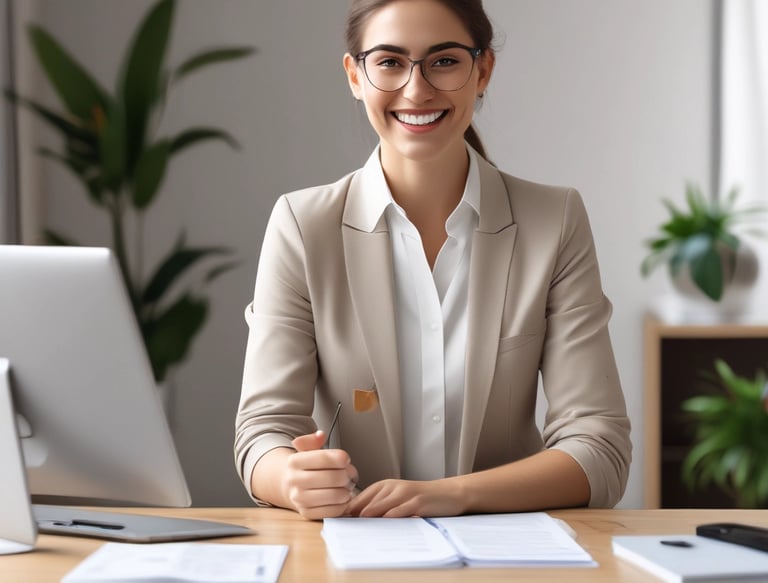 A modern telecommunications tower with a rounded observation deck and several antennae above it, set against a clear blue sky. The structure has a sleek design with a prominent white and silver coloration, and features windows around the deck.