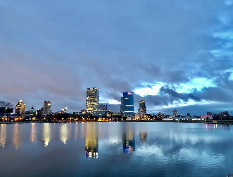 Milwaukee great city by the lake Michigan