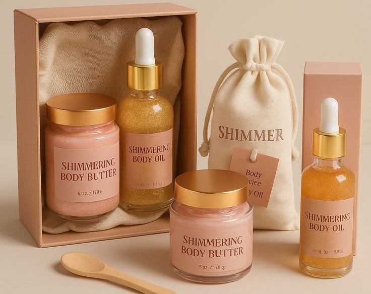 a box of skin care